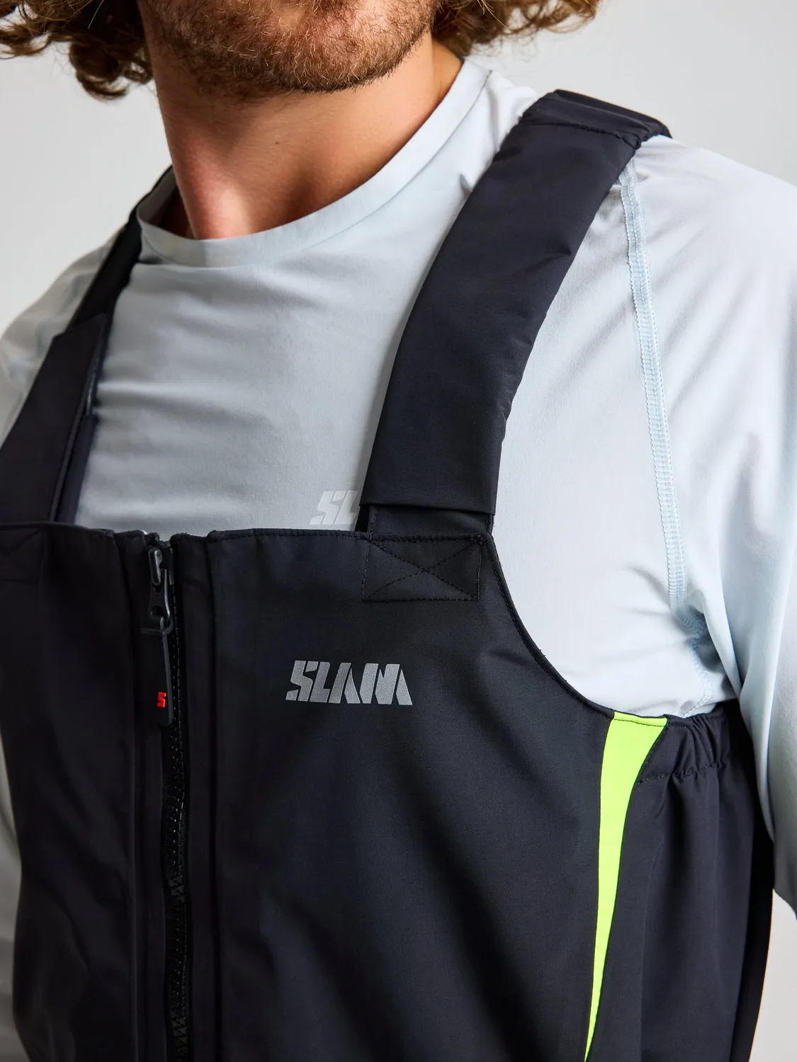 Slam PRO Offshore Bibs seilbukse unisex svart vanntett 15 000 mm
