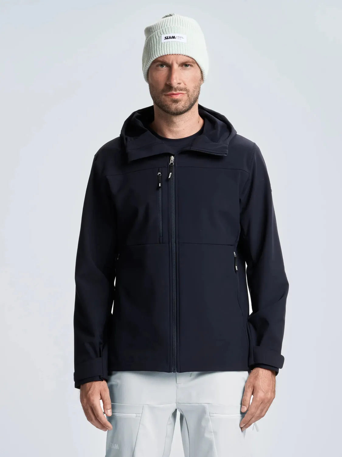 Slam Altura Knit Beanie strikkelue mørkeblå TGU ullblanding
