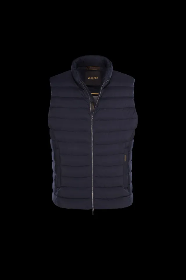 Moorer CALAF-S3 dunvest chambray med dunfyll