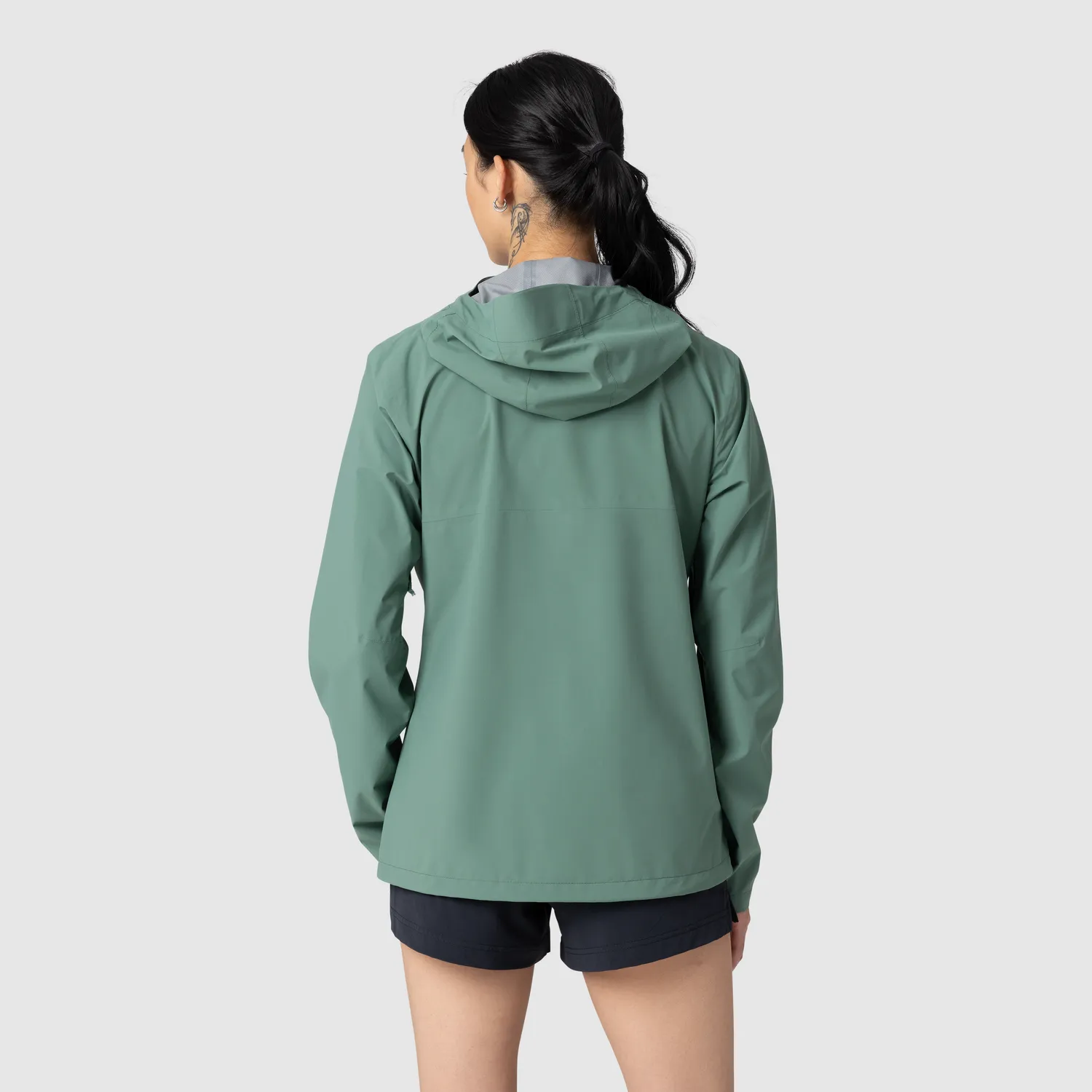 Outdoor Research Stratoburst Stretch Rain Jacket regnjakke dame Malachite