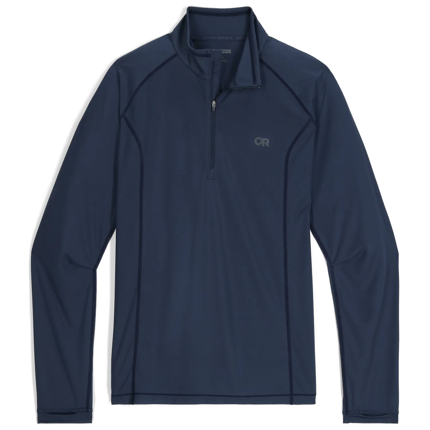 Outdoor Research Echo Men's Echo Quarter Zip trøye Naval Blue – lett