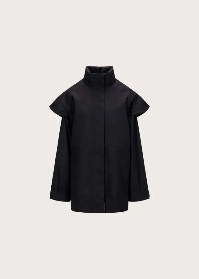 Brgn Virvelvind Coat regnjakke New Black – 20 000 mm