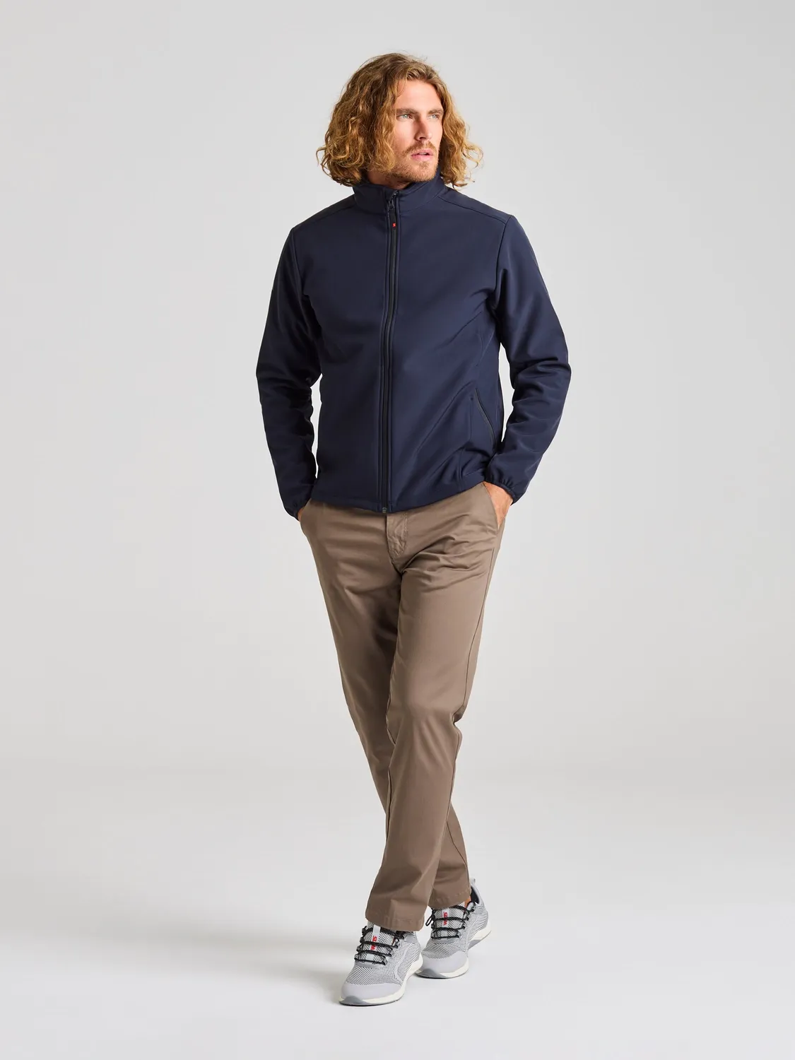 Slam ACT Warm Softshell Jacket softshelljakke herre fleecefôr