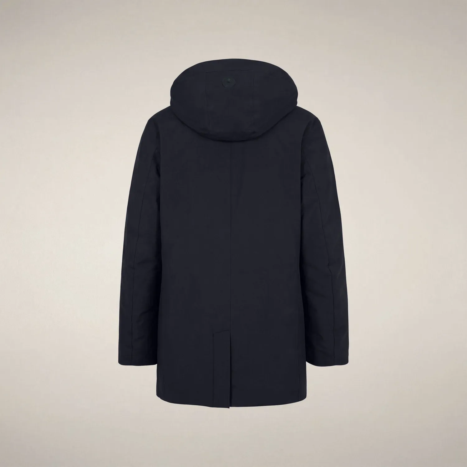 Save The Duck Nestor regnfrakk herre Blue Black isolert