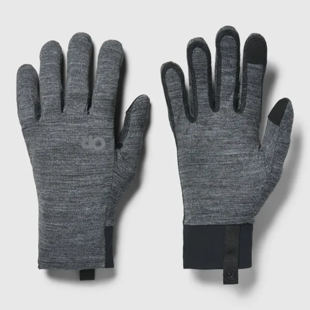 Outdoor Research Alpine Merino 150 hansker Black Heather merino