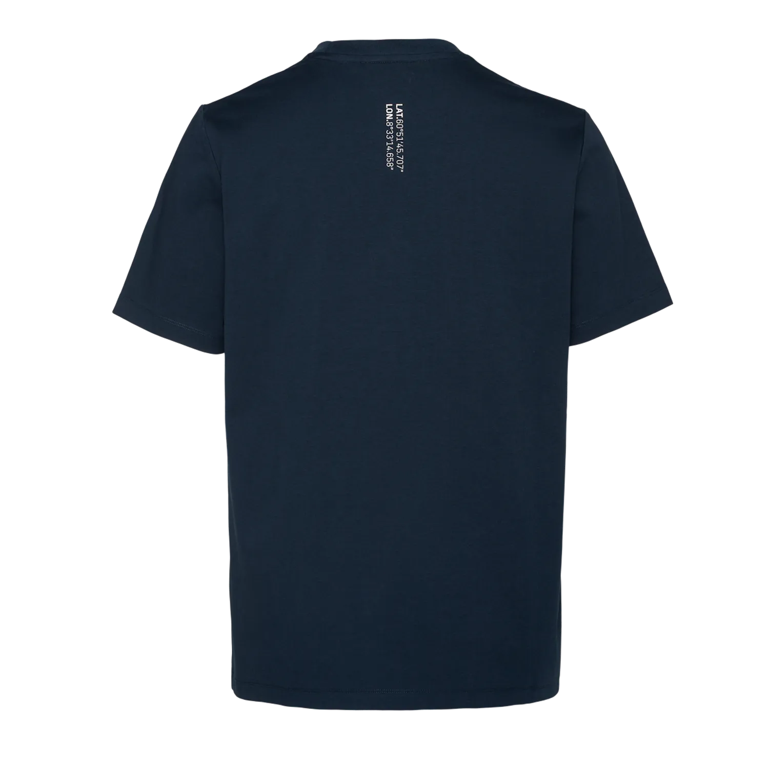 House of Hygge Cotton Collection Men's Organic Cotton Tee t-skjorte Navy bomull