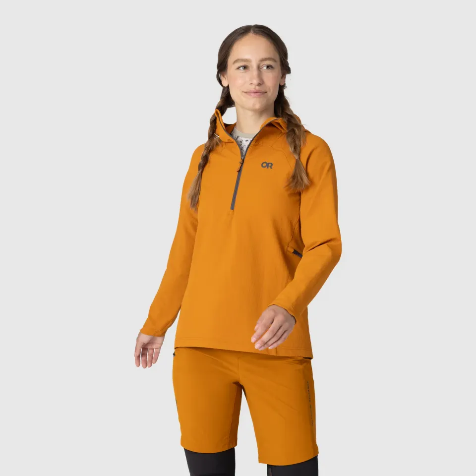 Outdoor Research Freewheel MTB Half Zip Hoodie sykkelgenser