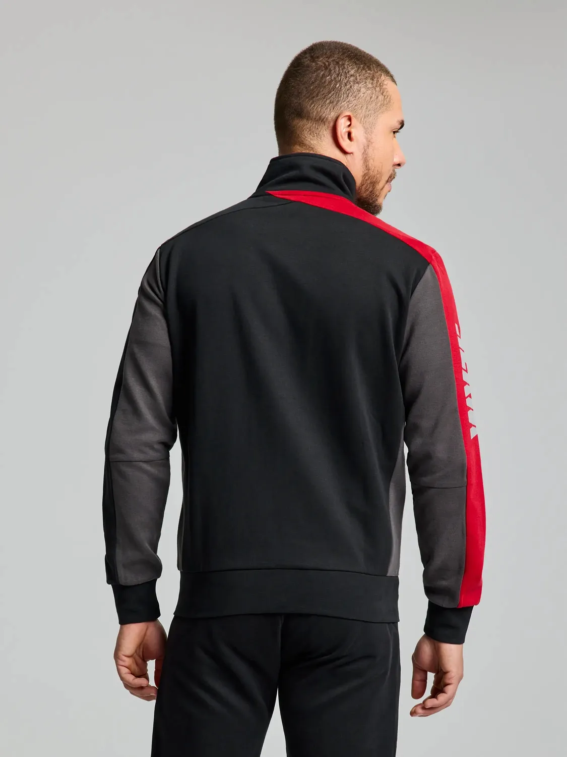 Slam Deck FZ Sweater genser herre mørk marineblå glidelås