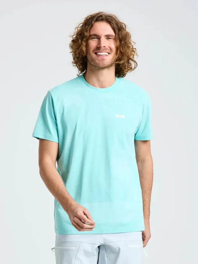 Slam Wind Map T-Shirt t-skjorte herre bambusjersey