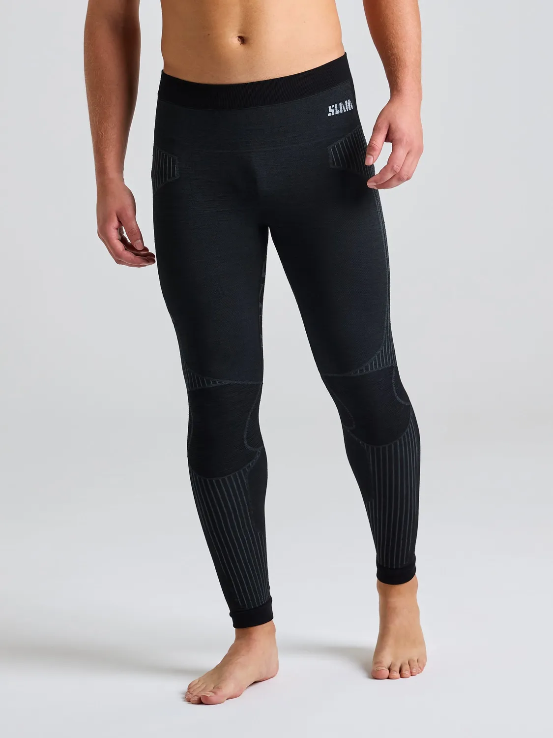 Slam PRO Seamless Merino Tight longs Black Ink XS–L merinoblanding