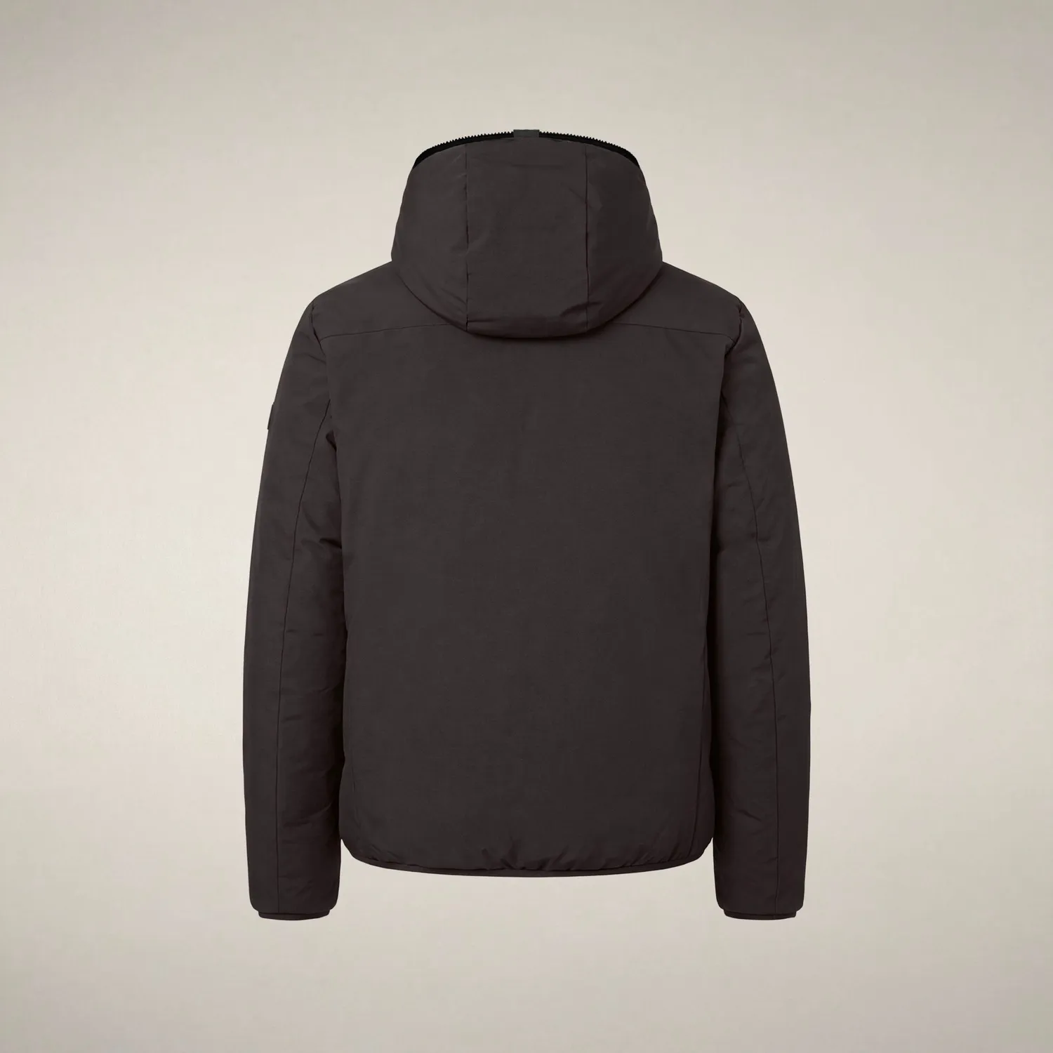 Save The Duck Ezra jakke herre Brown Black vendbar dyrefri