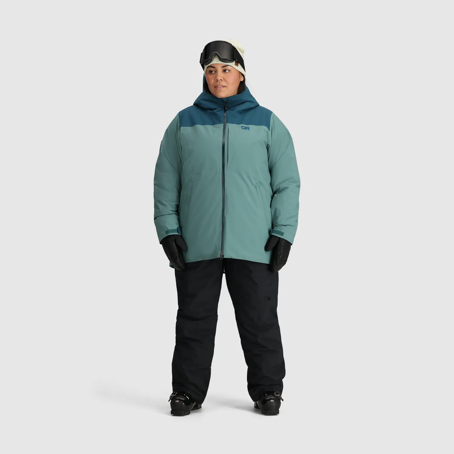Outdoor Research Snowcrew Jacket-Plus skijakke dame 1X isolert