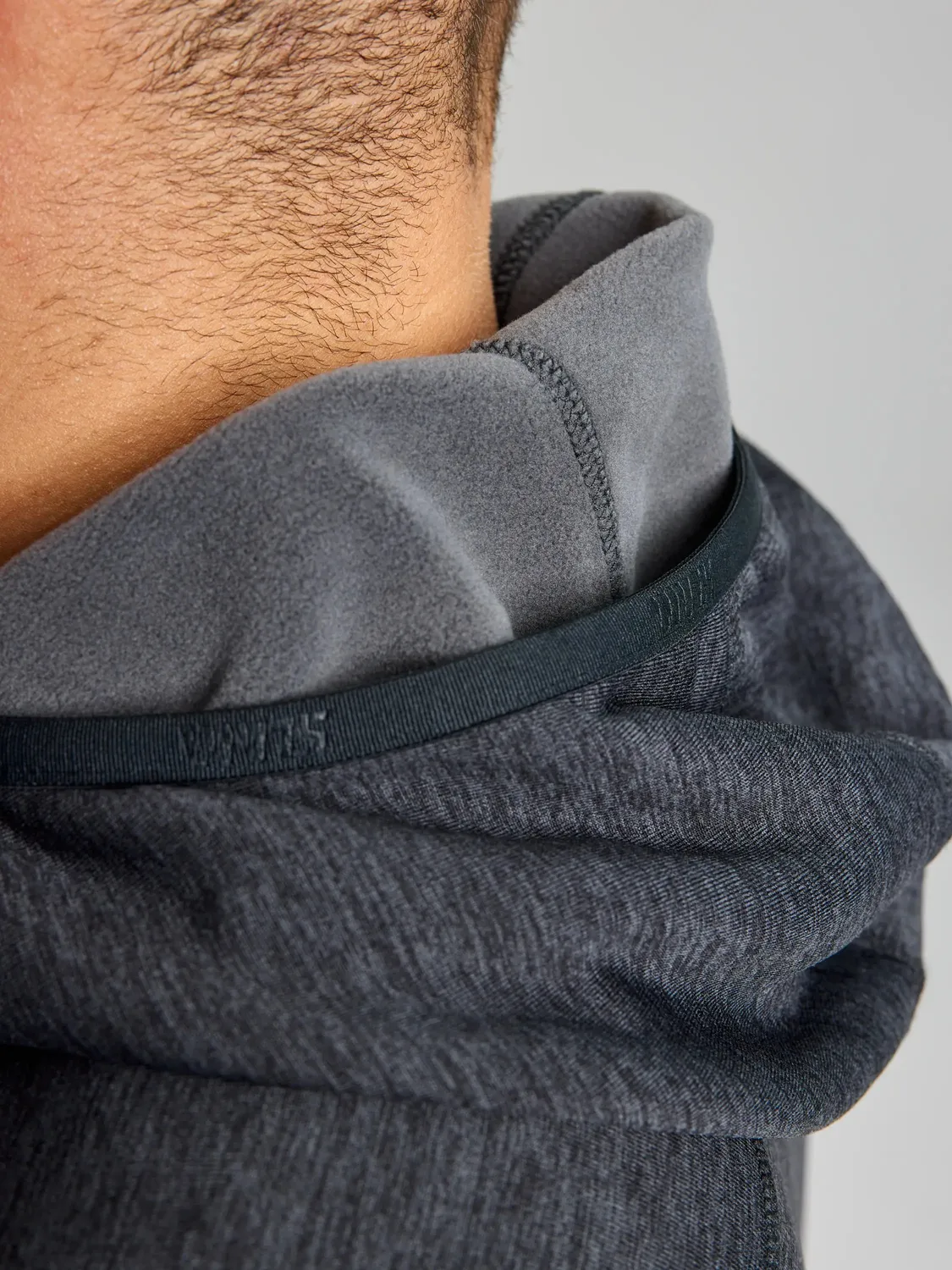 Slam ACT Hooded Power Fleece fleecejakke herre med hette