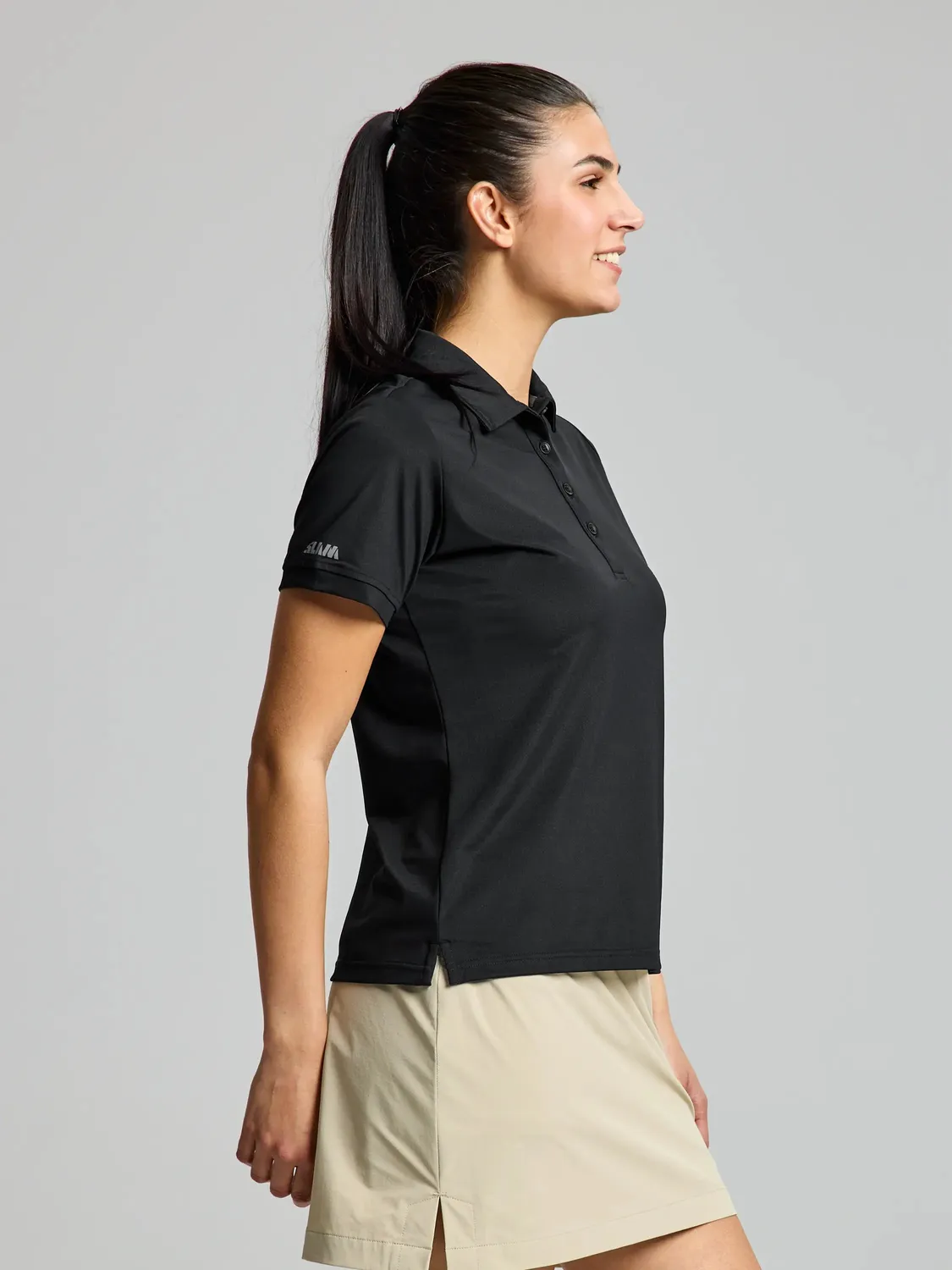 Slam WS TECH PIQUE POLO SS poloskjorte Virtual Pink UV 50+