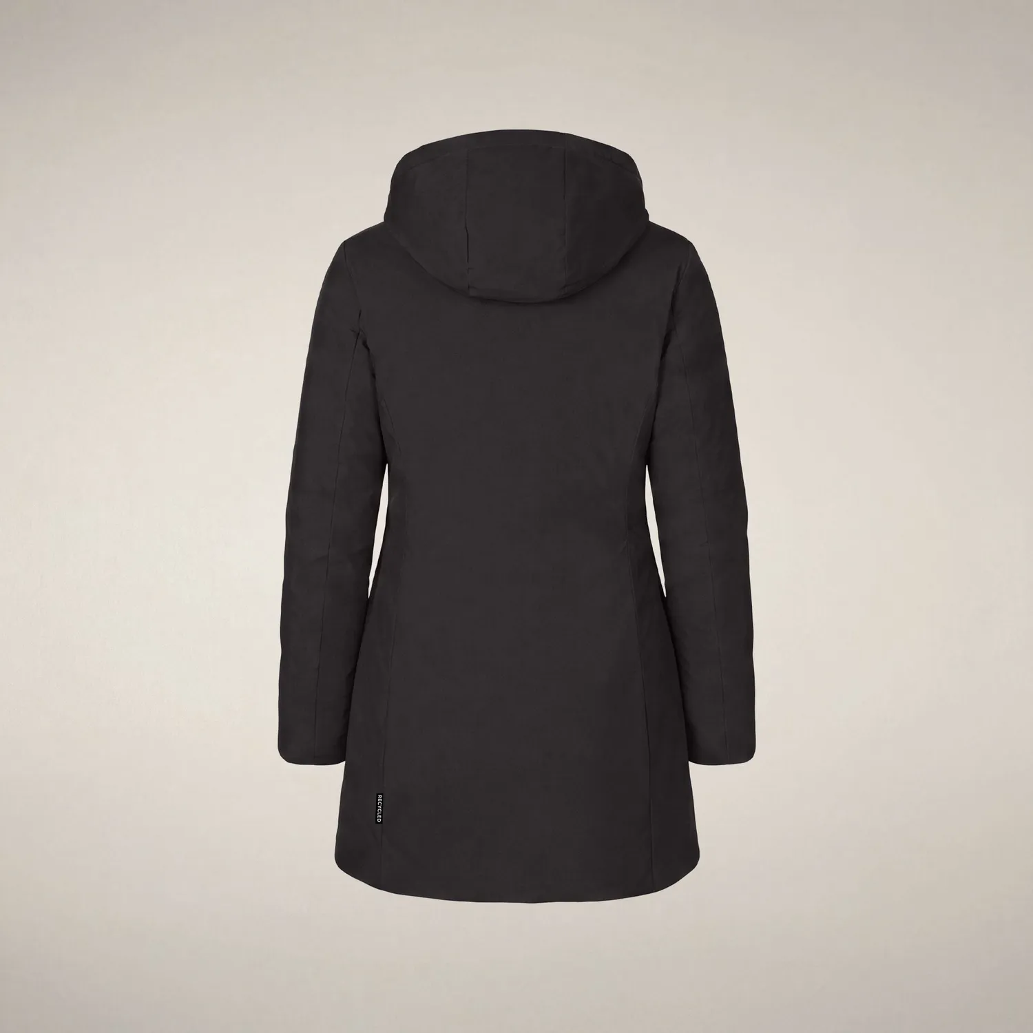 Save The Duck Rachel parkas dame brun svart 00–7 slim fit