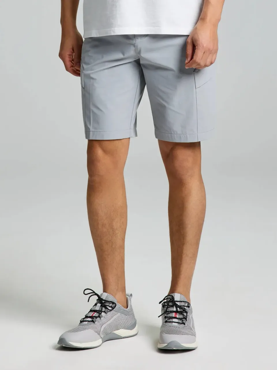 Slam QD Cargo Short cargoshorts herre Titanium lett