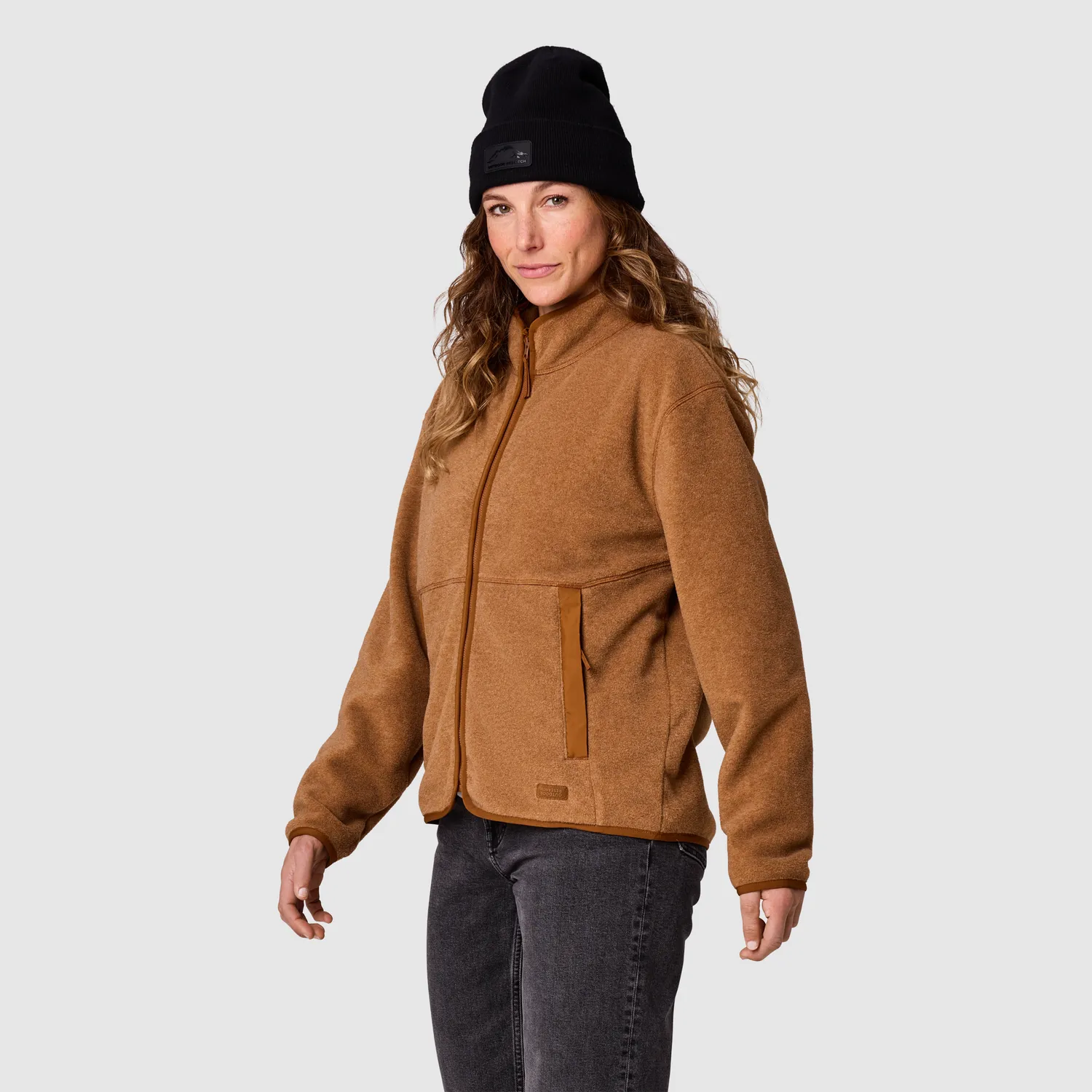 Outdoor Research Deming Fleece Jacket fleecejakke dame Pecan ullblanding