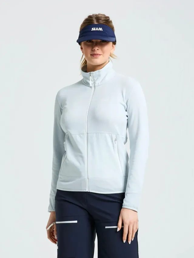 Slam Altura WS LGT Grid Fleece fleecejakke dame DWR