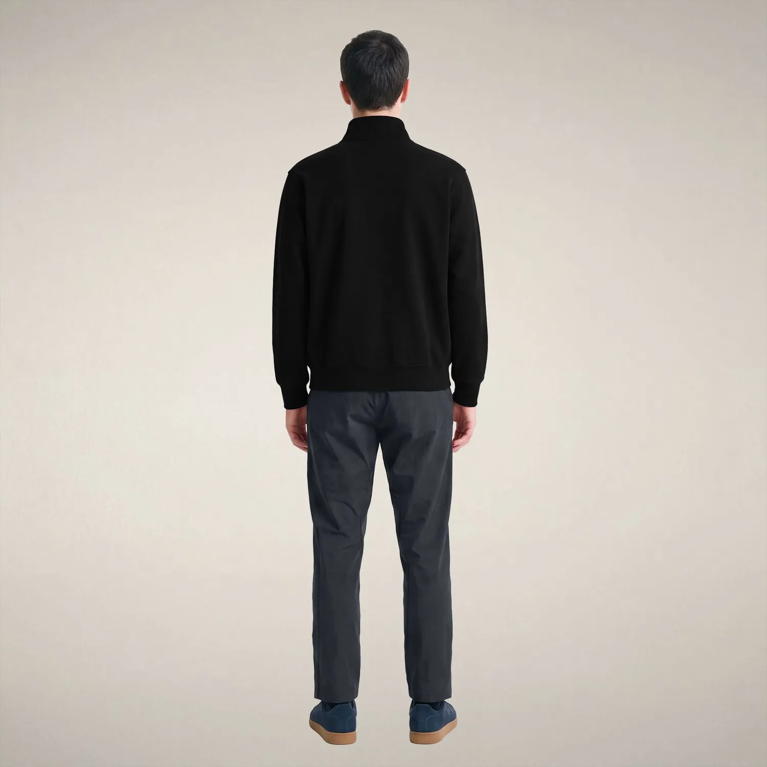 Save The Duck Bruin half-zip sweatshirt herre XS–XXXL svart