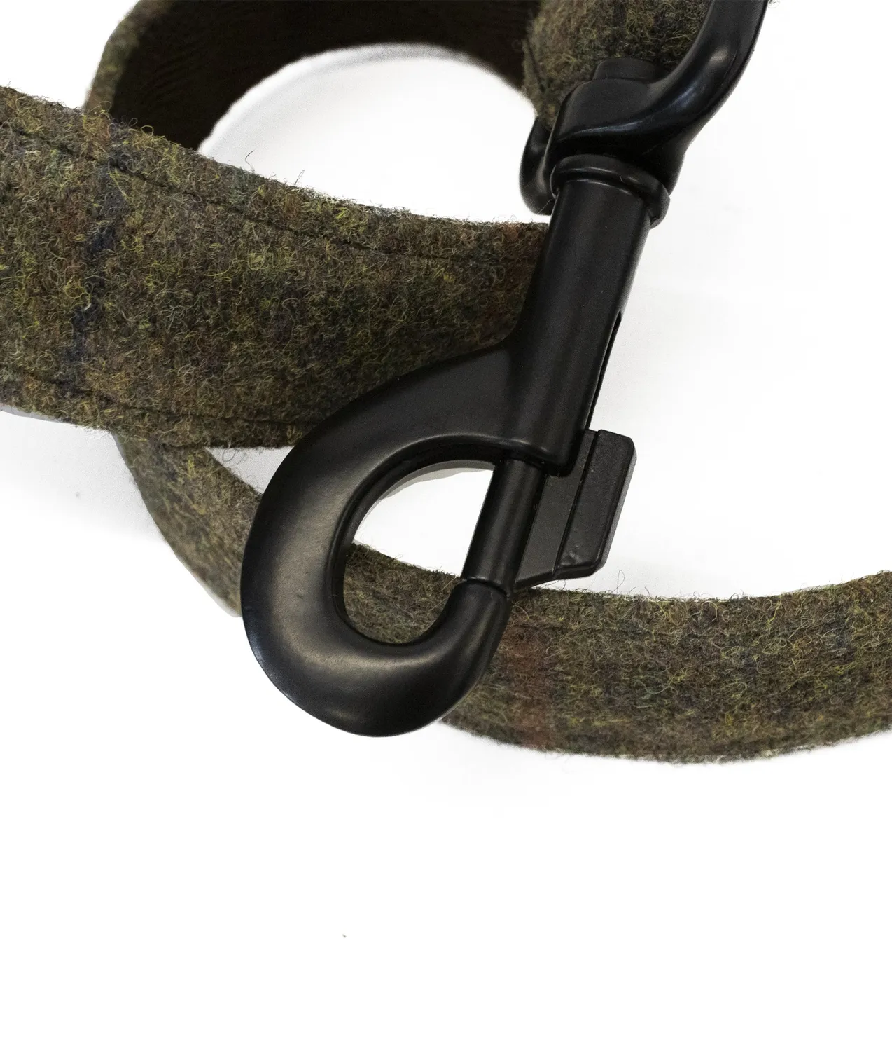 John Partridge Dog Lead hundebånd Brown Waxed Tweed 102 cm