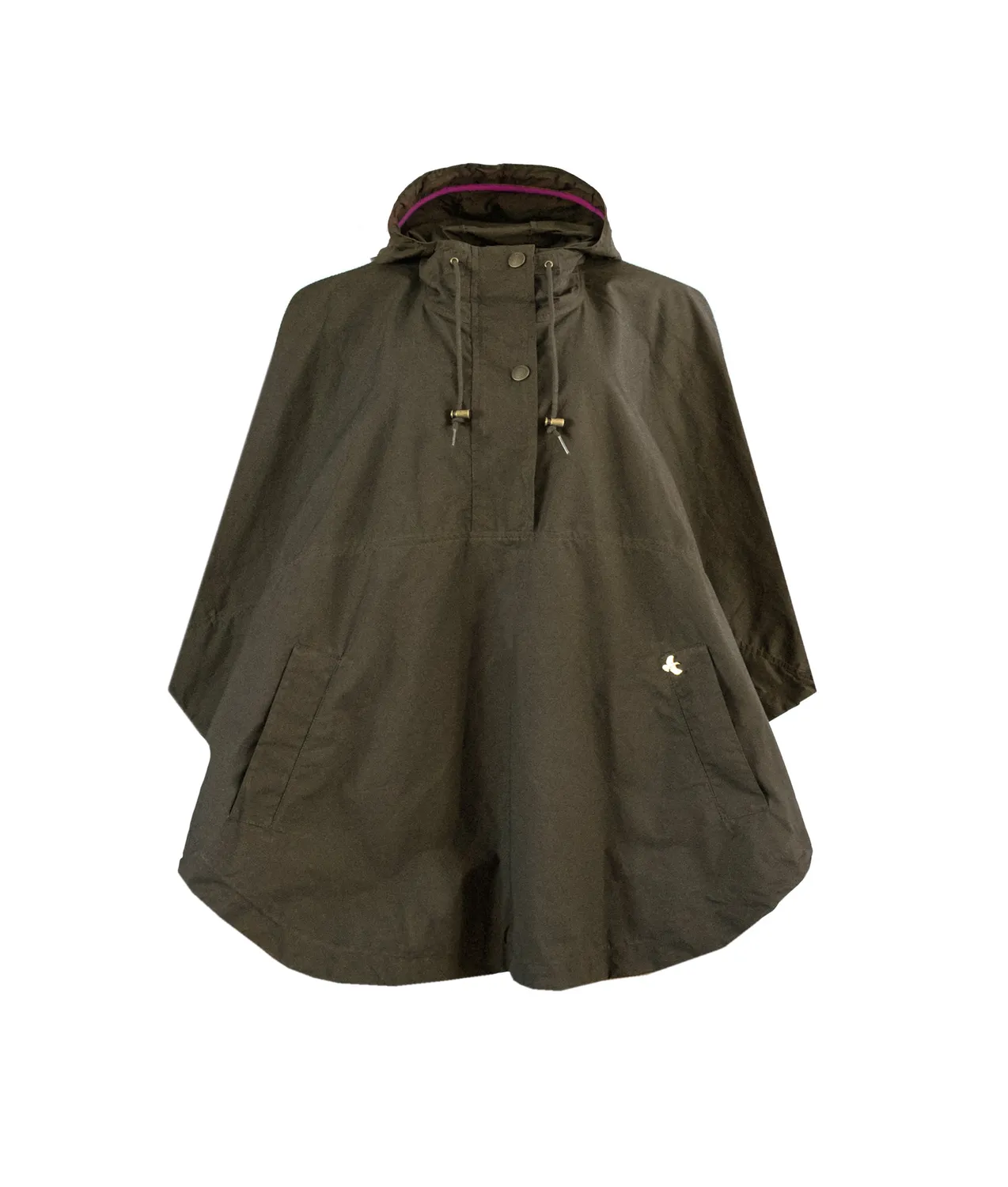 John Partridge Derby Dry Wax Cape kappe khaki one size værbestandig