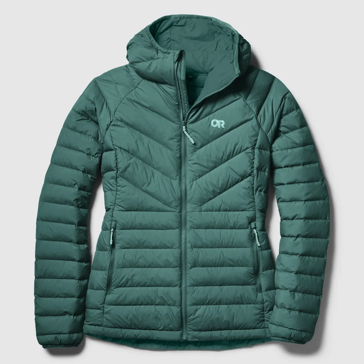 Outdoor Research Women's Transcendent Down Hoodie - Plus dunjakke Black 800+