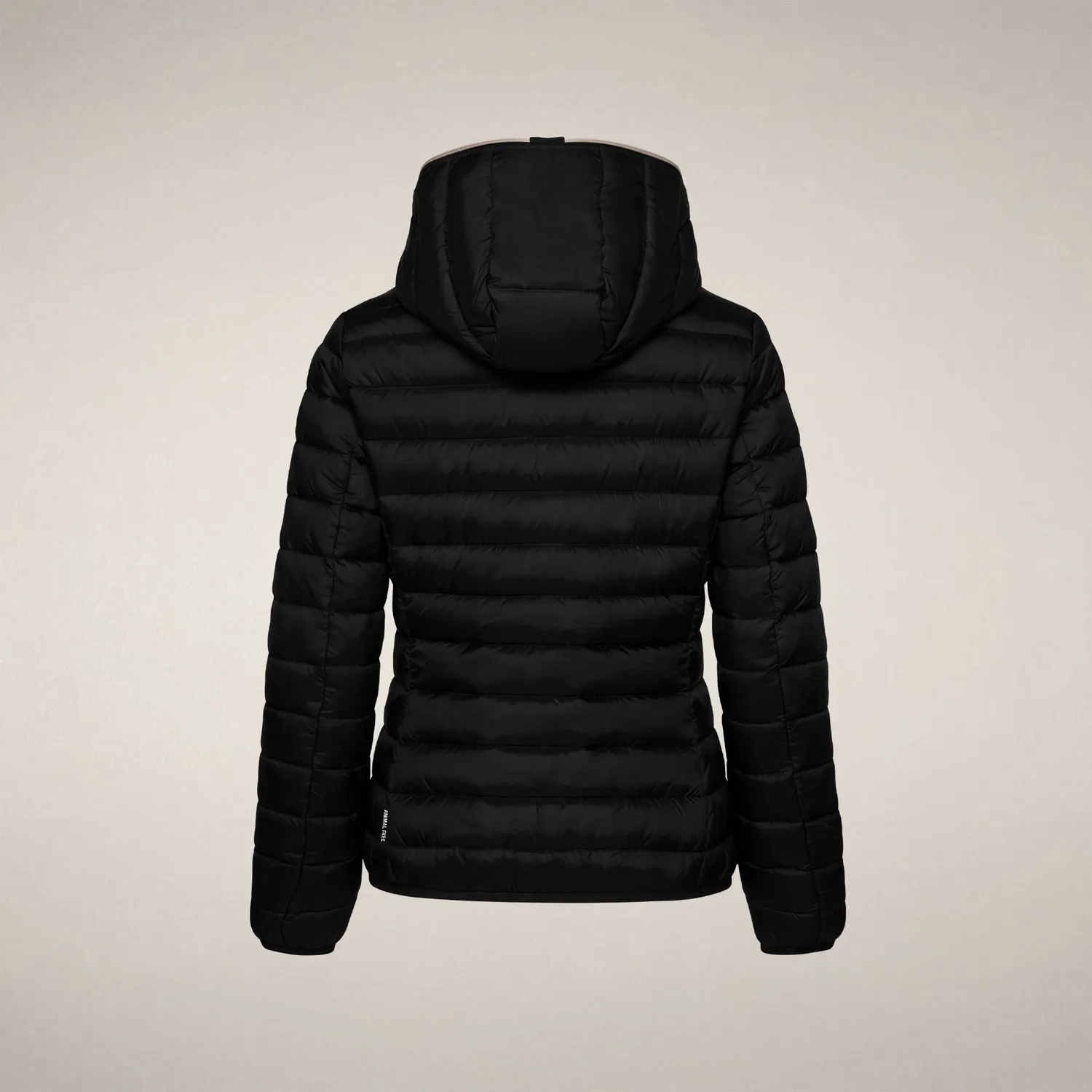 Save The Duck Alexis kort boblejakke dame svart Plumtech®