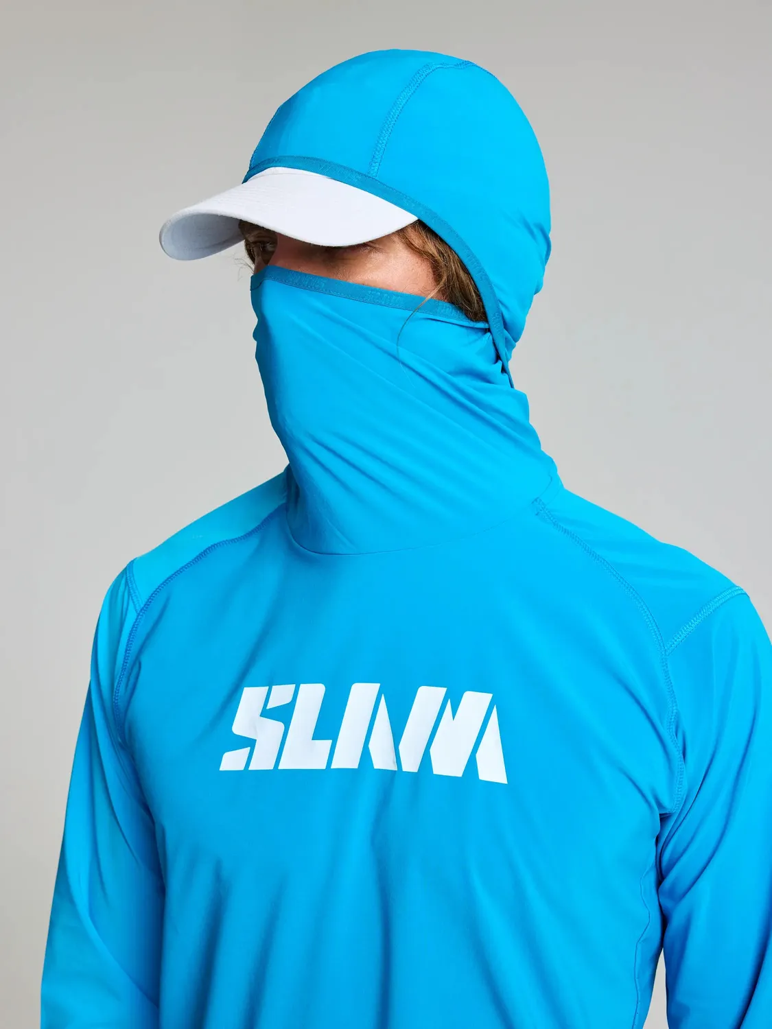 Slam One Design OD Tech Hooded T-Shirt hette-T-skjorte mørk marine
