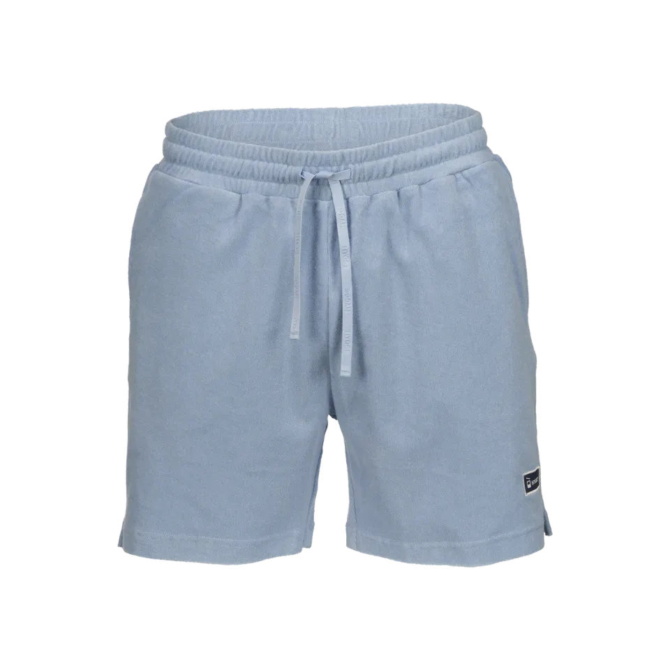 House of Hygge Men's Terry Shorts terryshorts Sky Blue herre