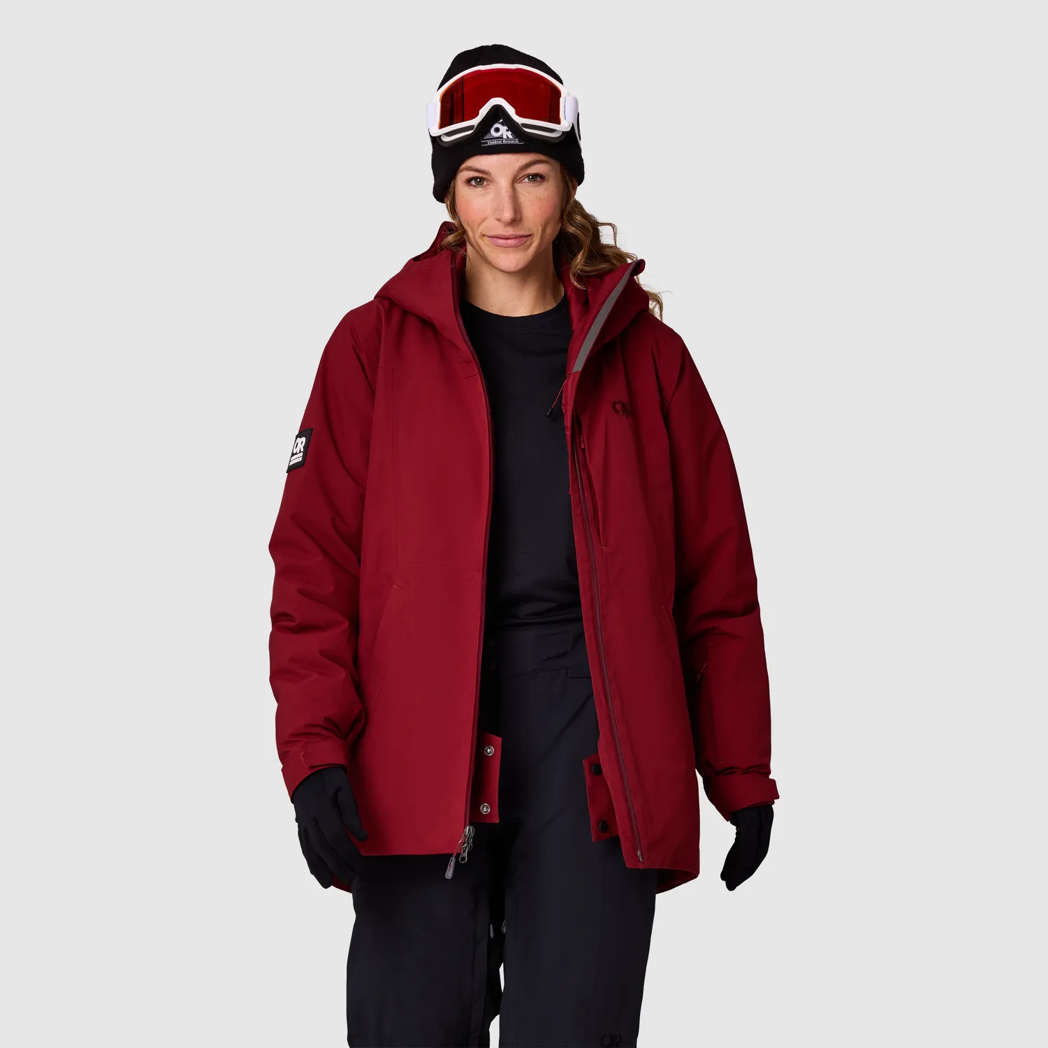 Outdoor Research Snowcrew Women's Snowcrew Jacket skijakke Malachite/Thyme