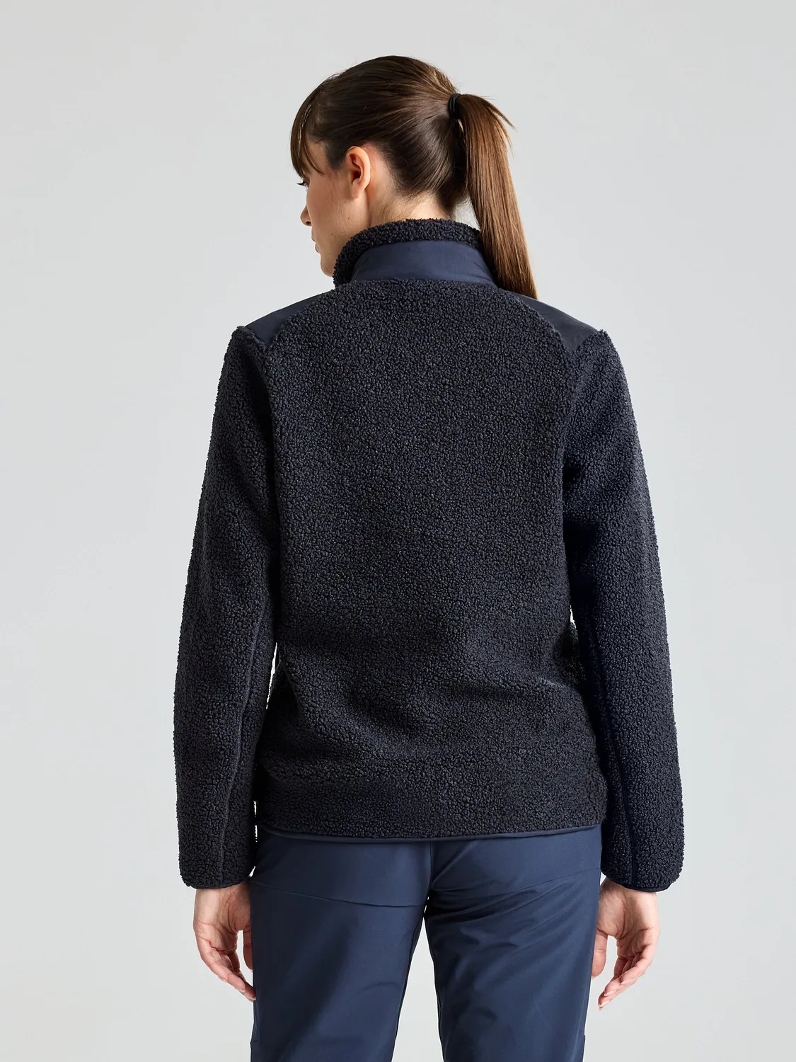 Slam Altura FZ fleecejakke dame Dark Navy