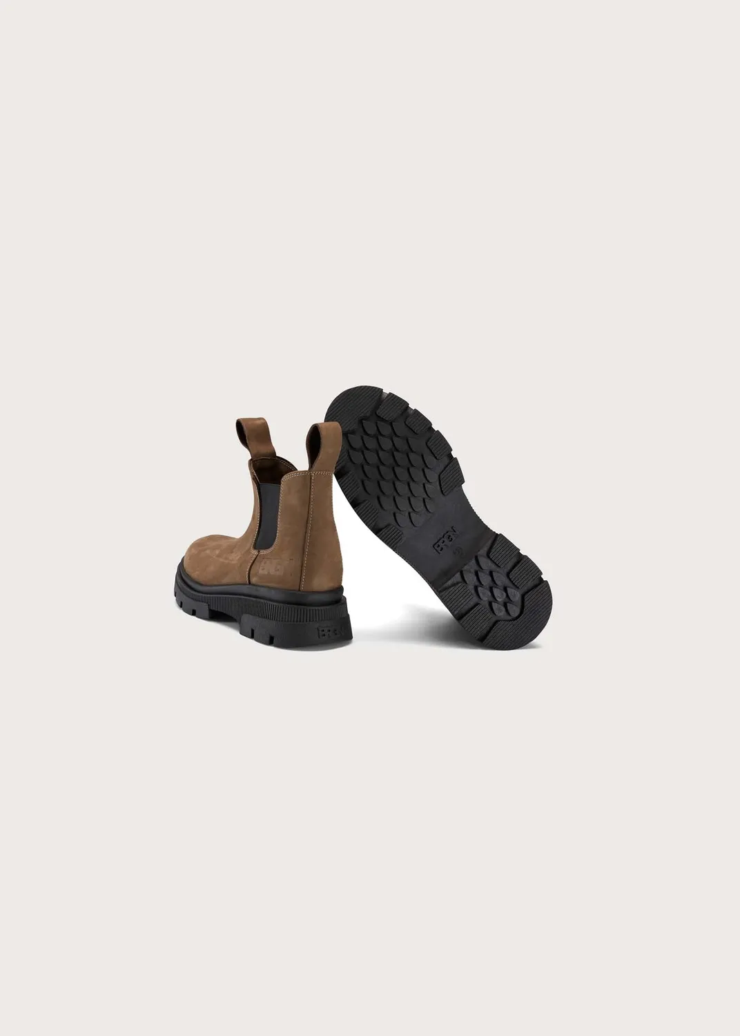 Brgn Low Chelsea Boot chelsea boots Camel skinn