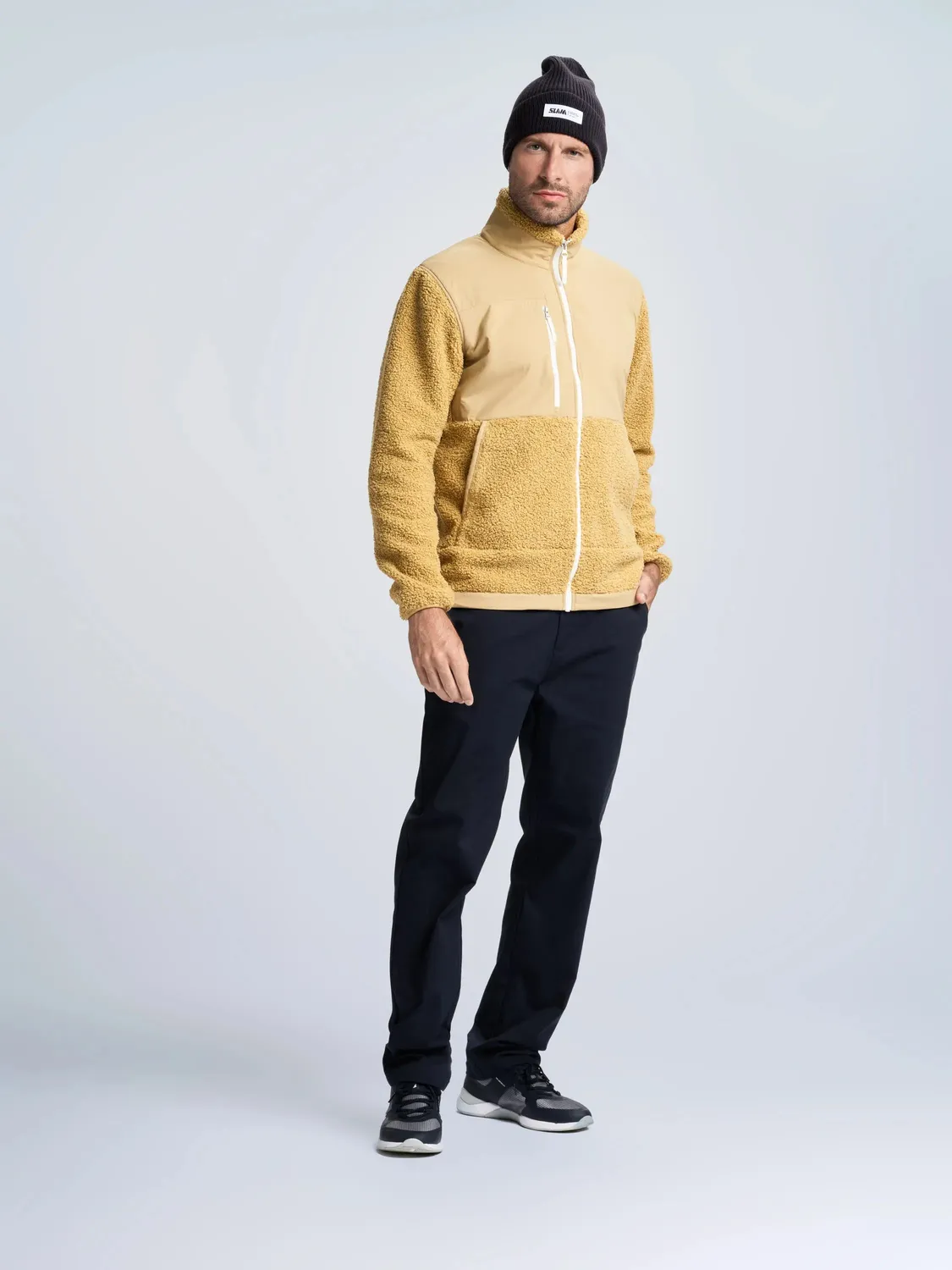 Slam Altura Knit Beanie strikkelue mørkeblå TGU ullblanding
