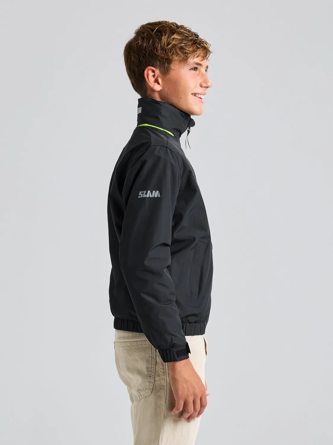 Slam Jr Sailing Warm Jacket seiljakke barn 8–14 vind- og vannavvisende
