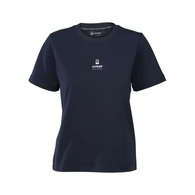 House of Hygge Cotton Organic Cotton Tee T-skjorte offwhite i bomull