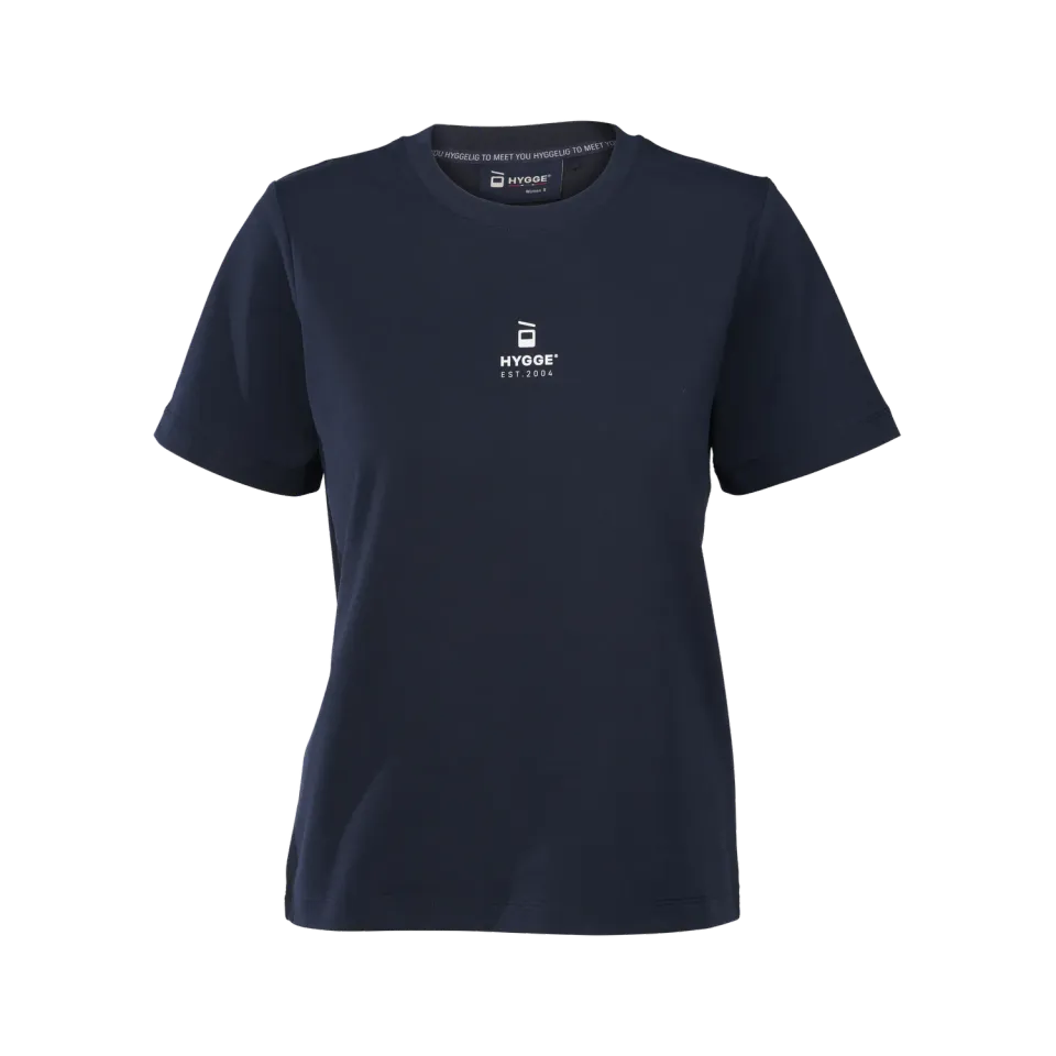 House of Hygge Cotton Organic Cotton Tee T-skjorte offwhite i bomull