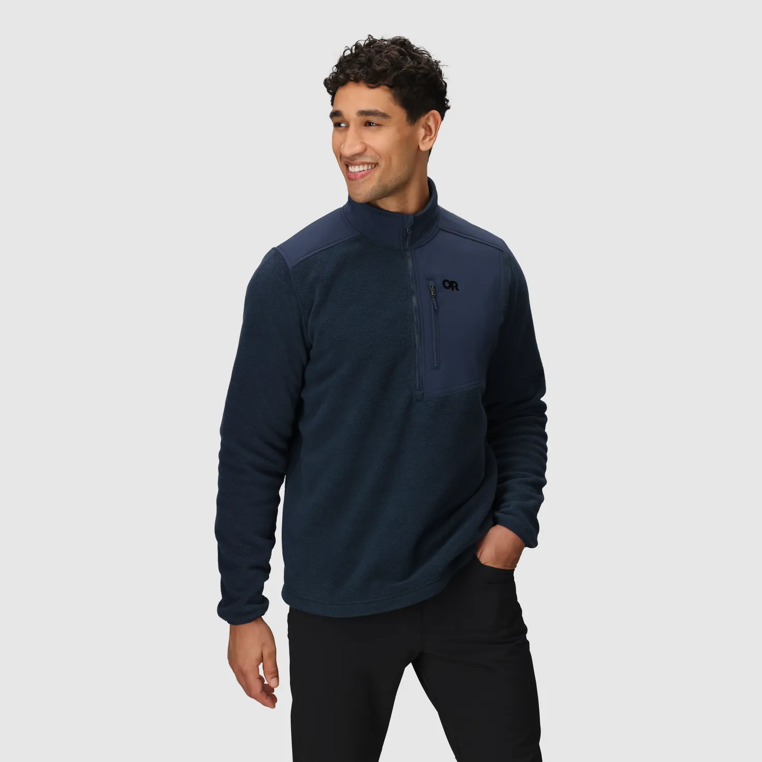 Outdoor Research OR Polartec 200 Half Zip fleecegenser herre