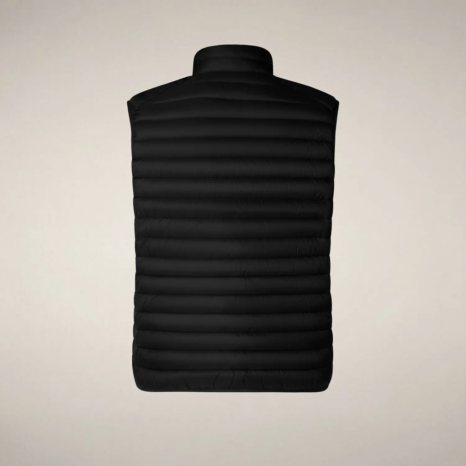 Save The Duck Adam quiltet vest herre XS–4XL svart Plumtech