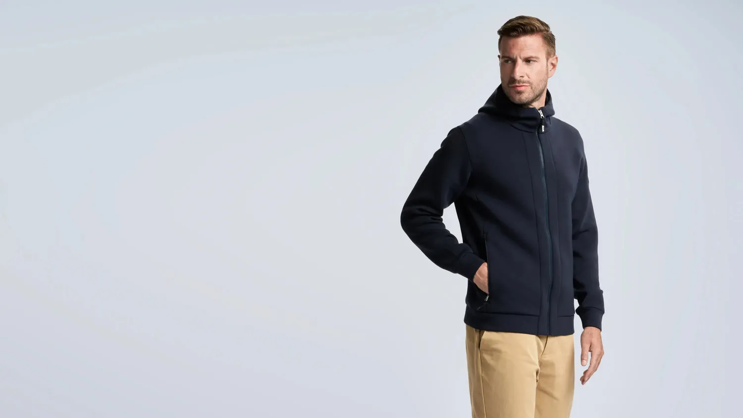 Slam Altura Scuba Hoodie hettegenser herre Dark Navy