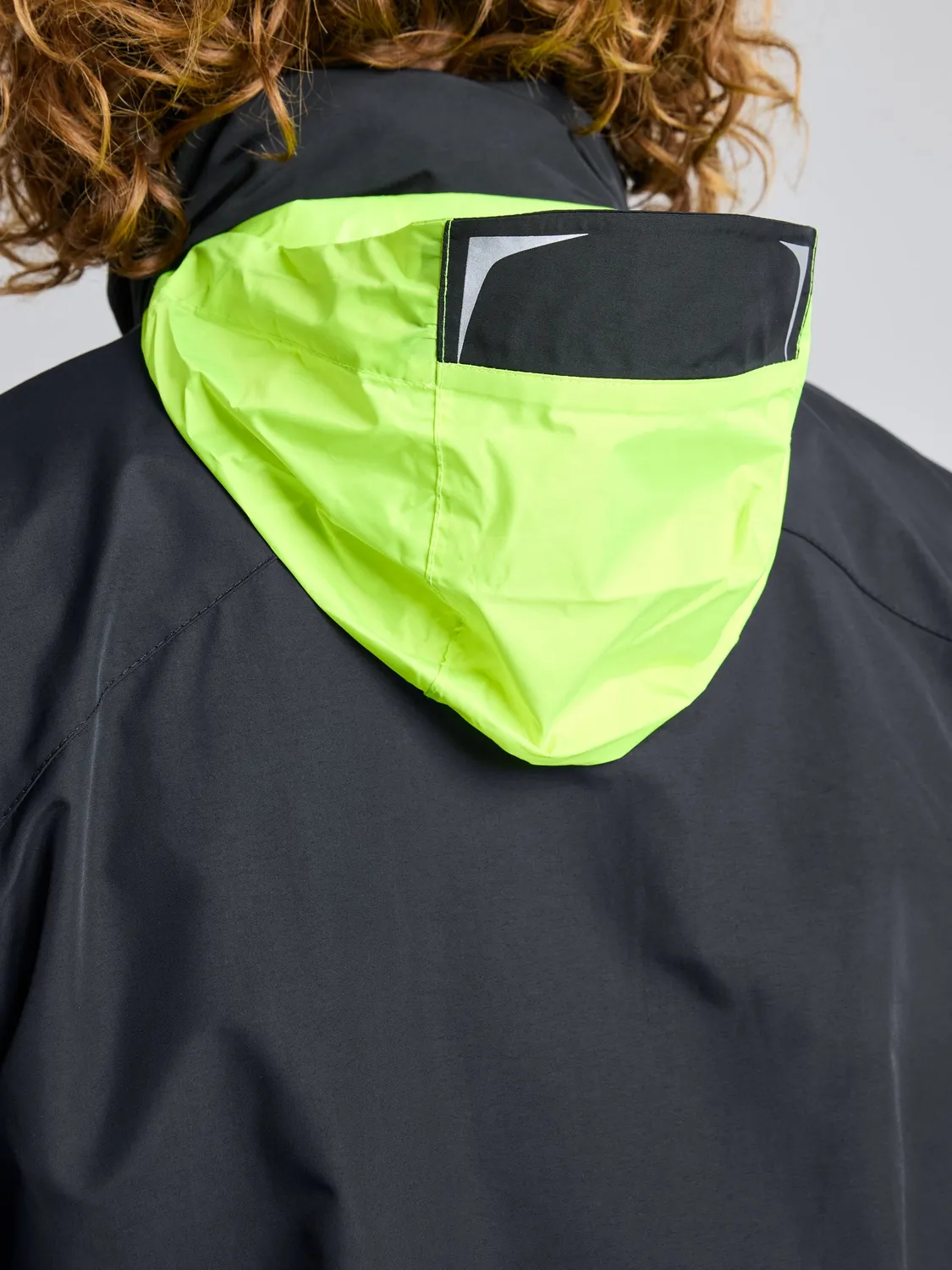 Slam Crew Warm Hooded Jacket seiljakke herre, 5000 mm vanntett