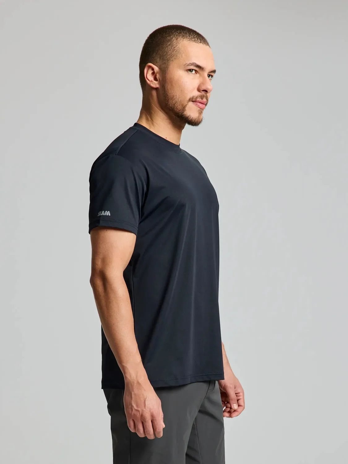 Slam Tech Piqué T-shirt herre hurtigtørkende