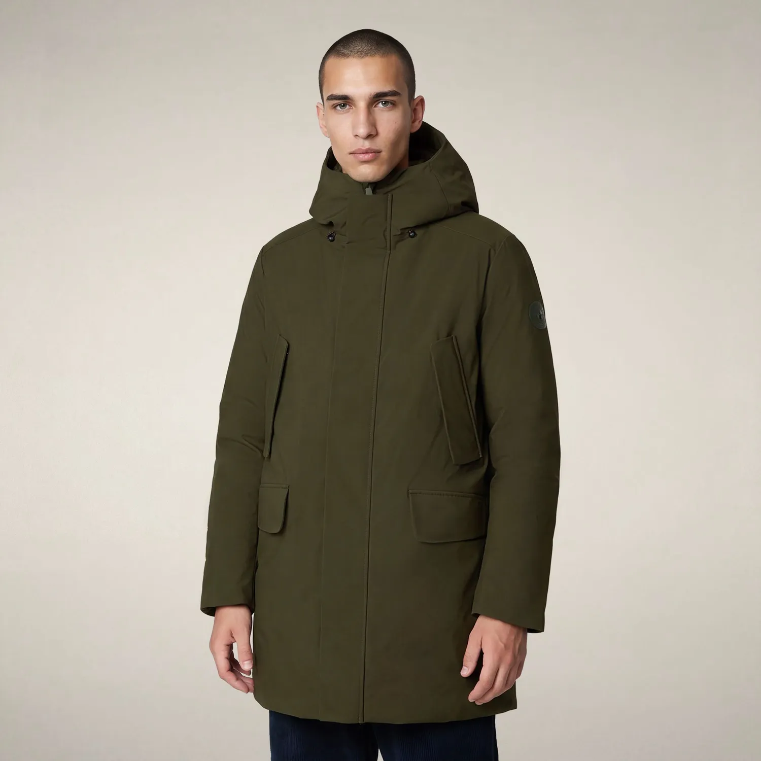 Save The Duck Arctic Wilson parka herre Land Green