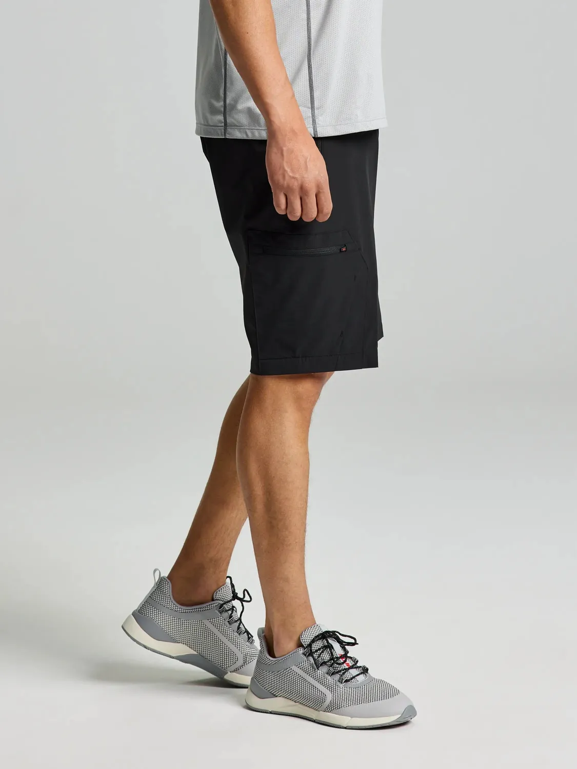 Slam Tech Cargo Short seilershorts Graphite lett og vannavvisende