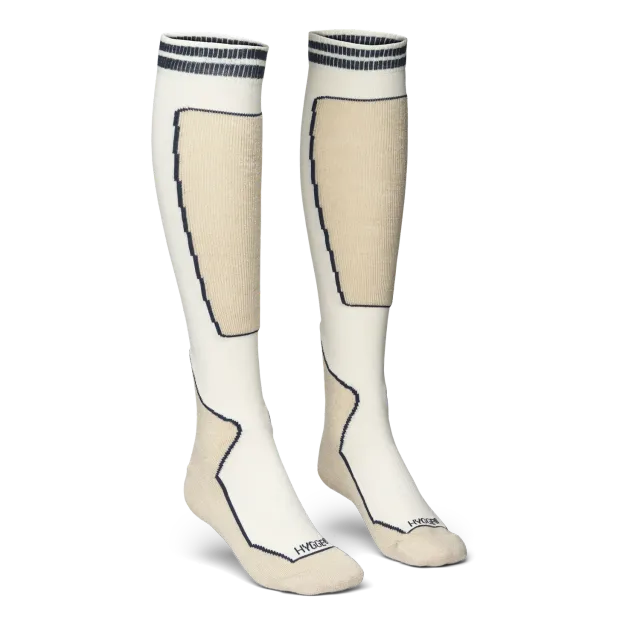 House of Hygge Tech Skiboms Socks skisokker White 36/39 merinoull
