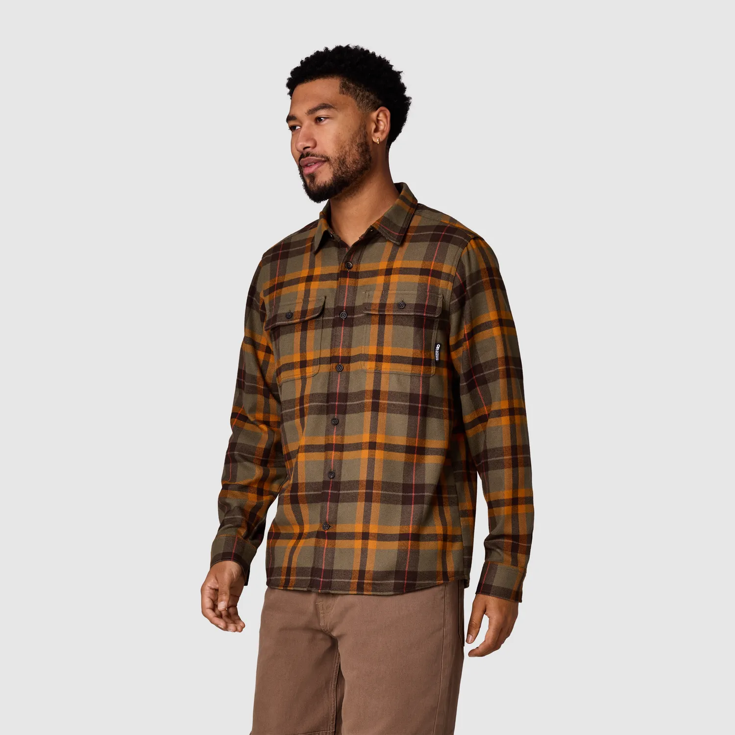 Outdoor Research Feedback Flannel Twill Shirt flanellskjorte herre