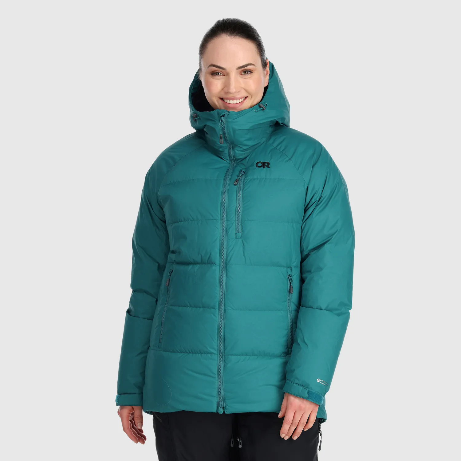 Outdoor Research Super Alpine Down Parka dunparkas Harbor