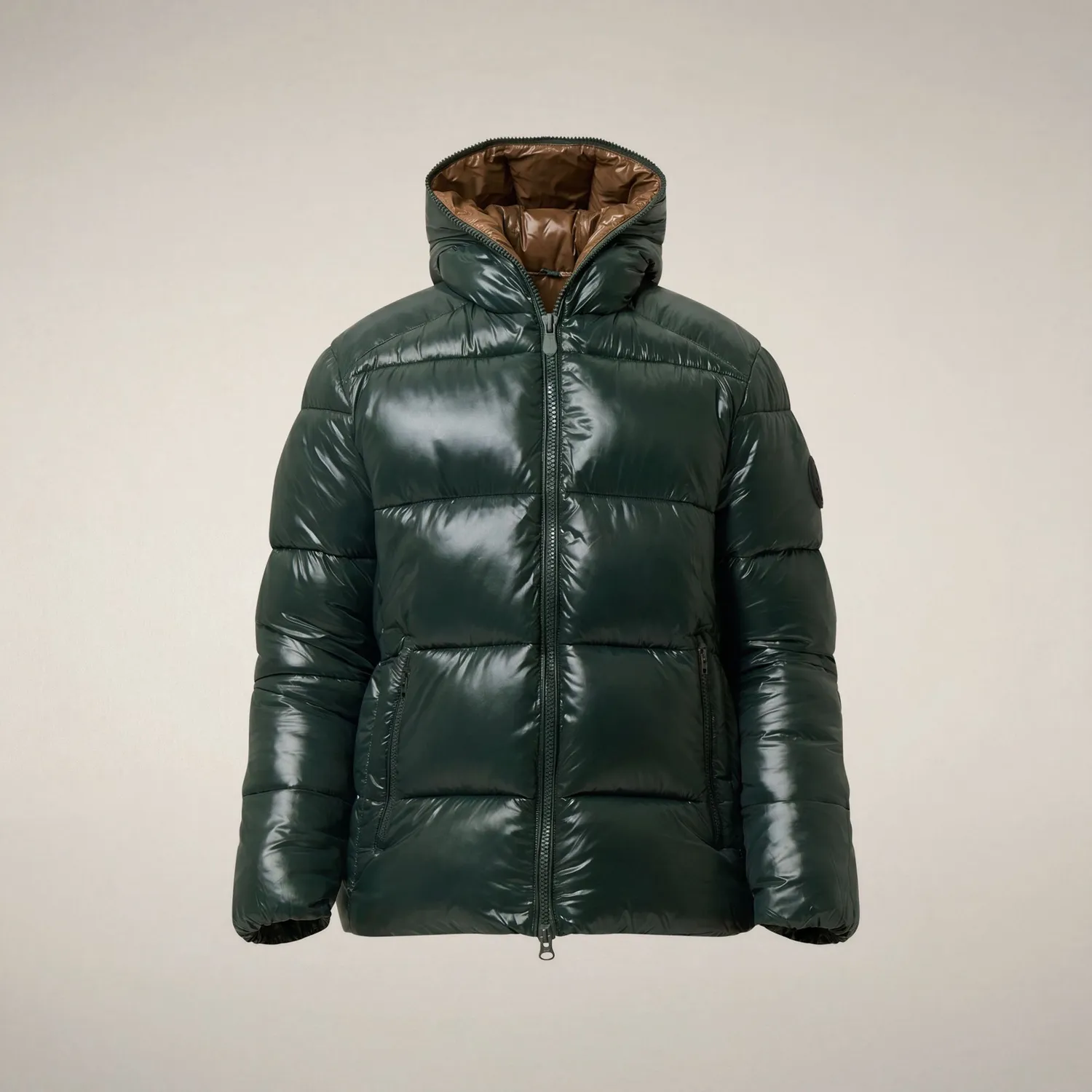 Save The Duck Edgard boblejakke herre Nori Green dyrefri