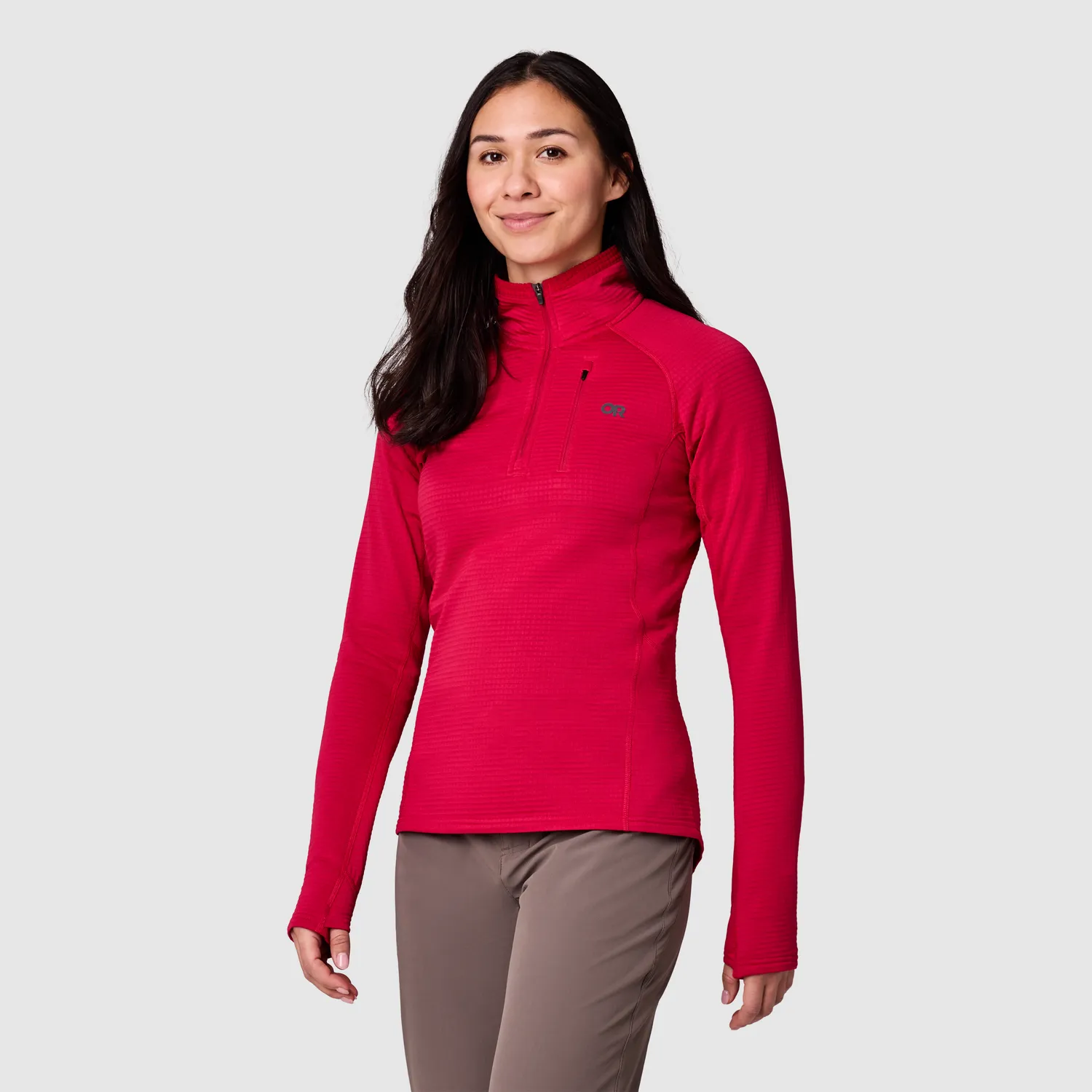 Outdoor Research Vigor Grid Fleece Quarter Zip fleecegenser dame