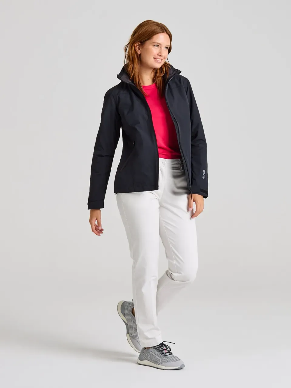 Slam Crew WS Warm Hooded Jkt damejakke vanntett