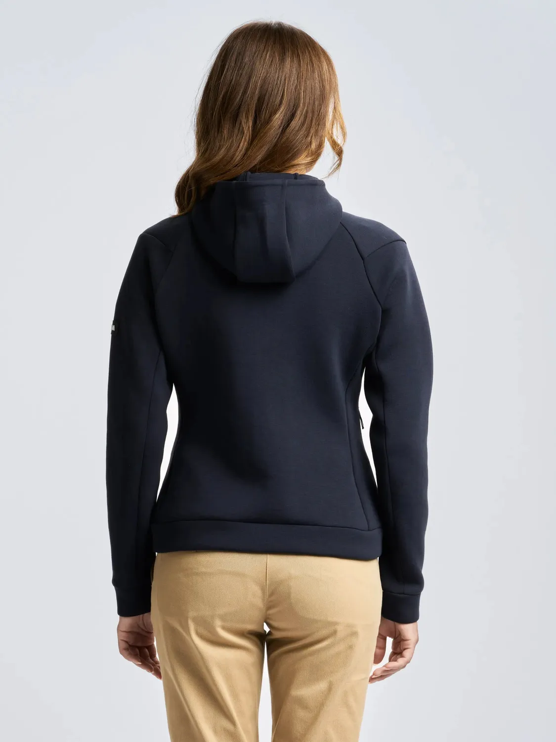 Slam Altura WS Scuba Hoodie hettegenser dame burgunder stretch